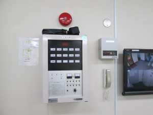 火災報知受信機盤移設工事